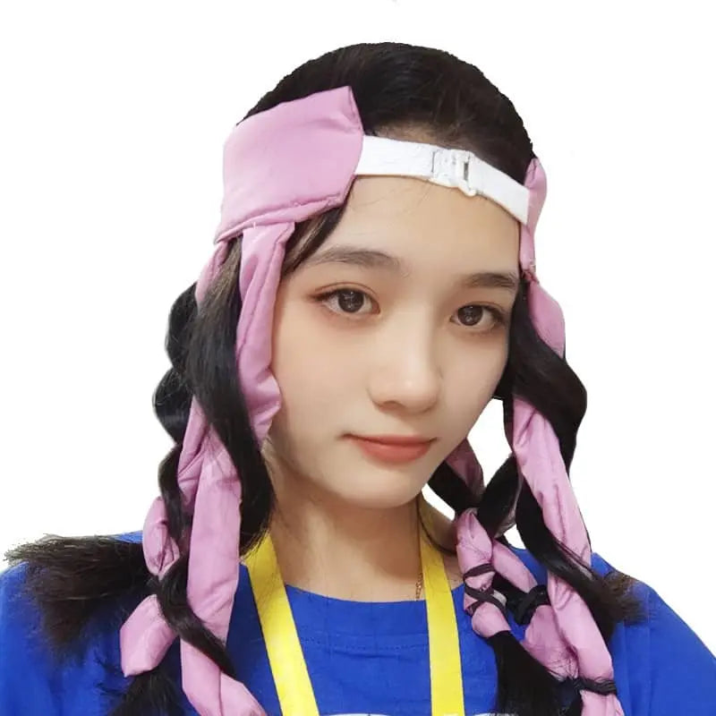 Heatless Curling Rod Ribbon – Silk Hair Rollers for DIY Curls Glowglo