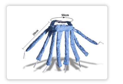 Heatless Curling Rod Ribbon – Silk Hair Rollers for DIY Curls